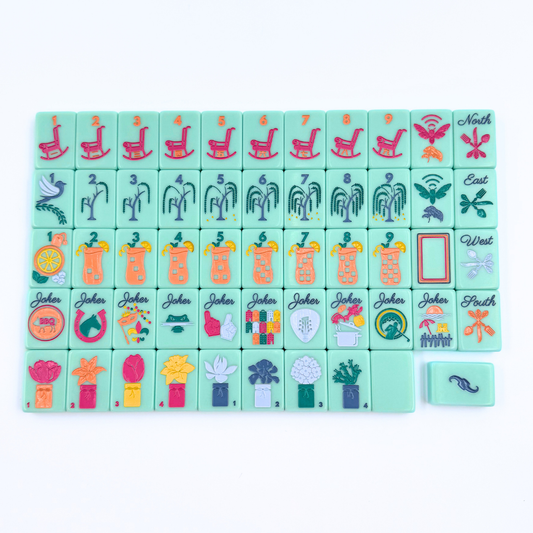 Southern Charm Mahjong Tiles