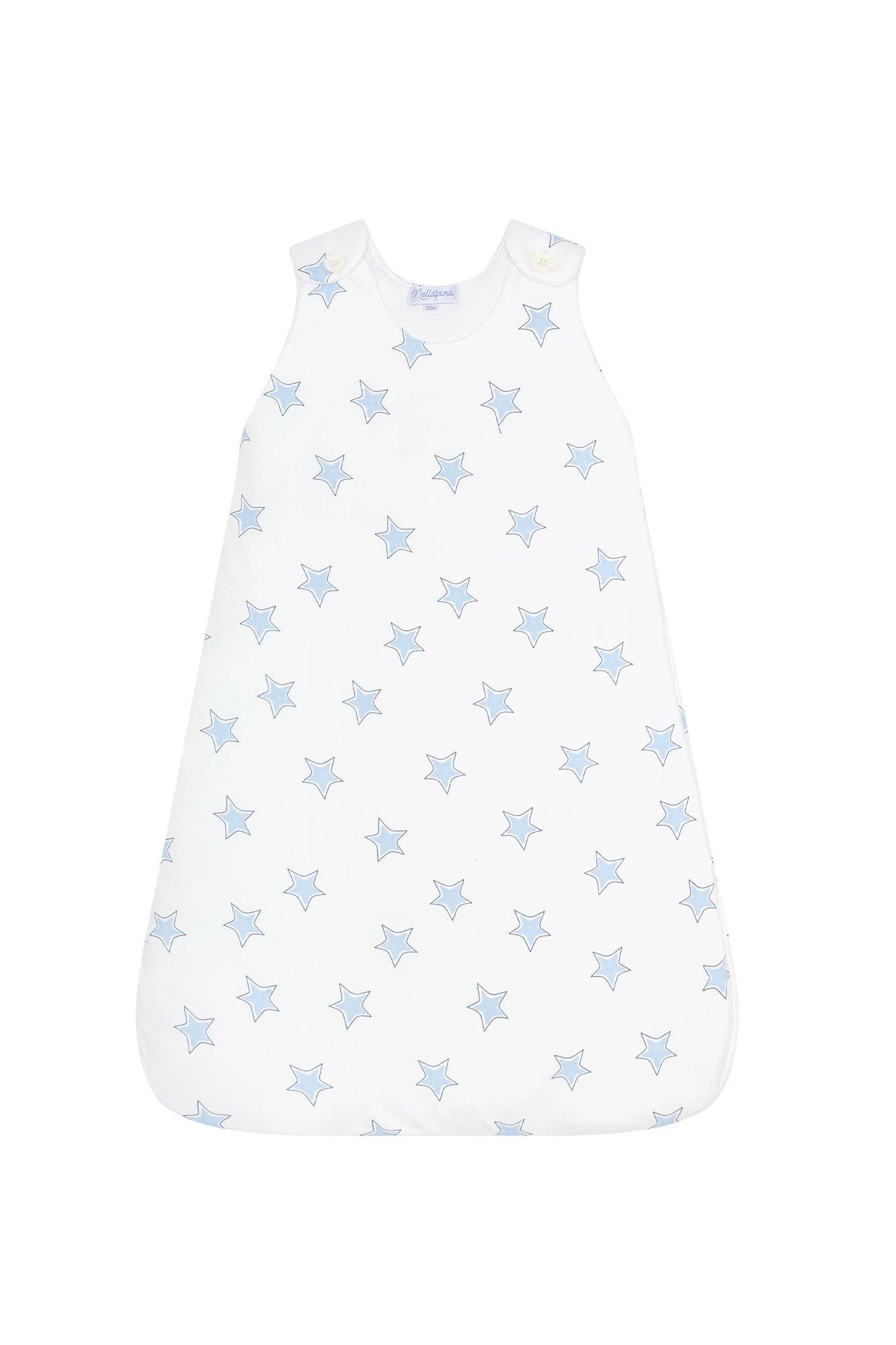 Blue Stars Winter Sleep Sack: 3 - 6M