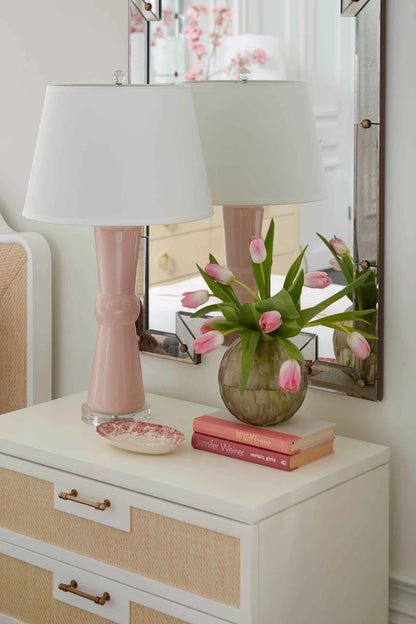 Clarissa Lamp in Blush
