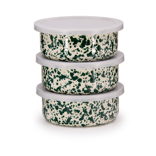 Catalina Storage Bowls in Forest