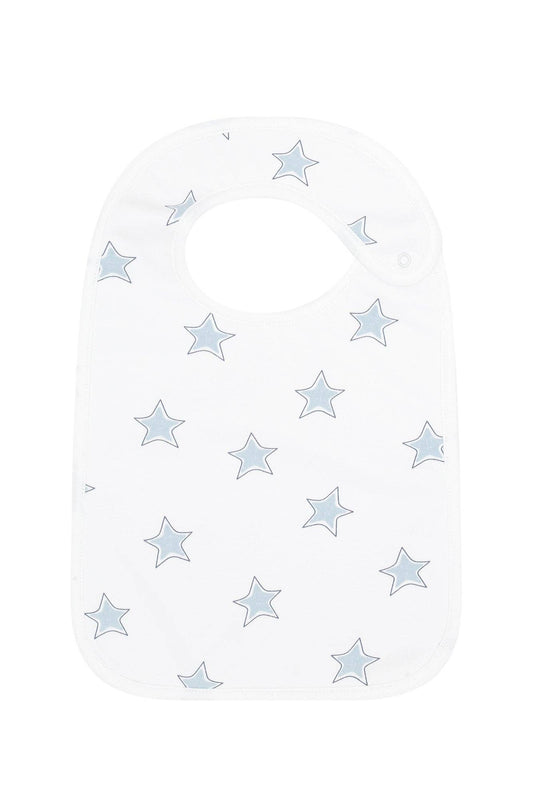 Blue Stars Feeding Bib