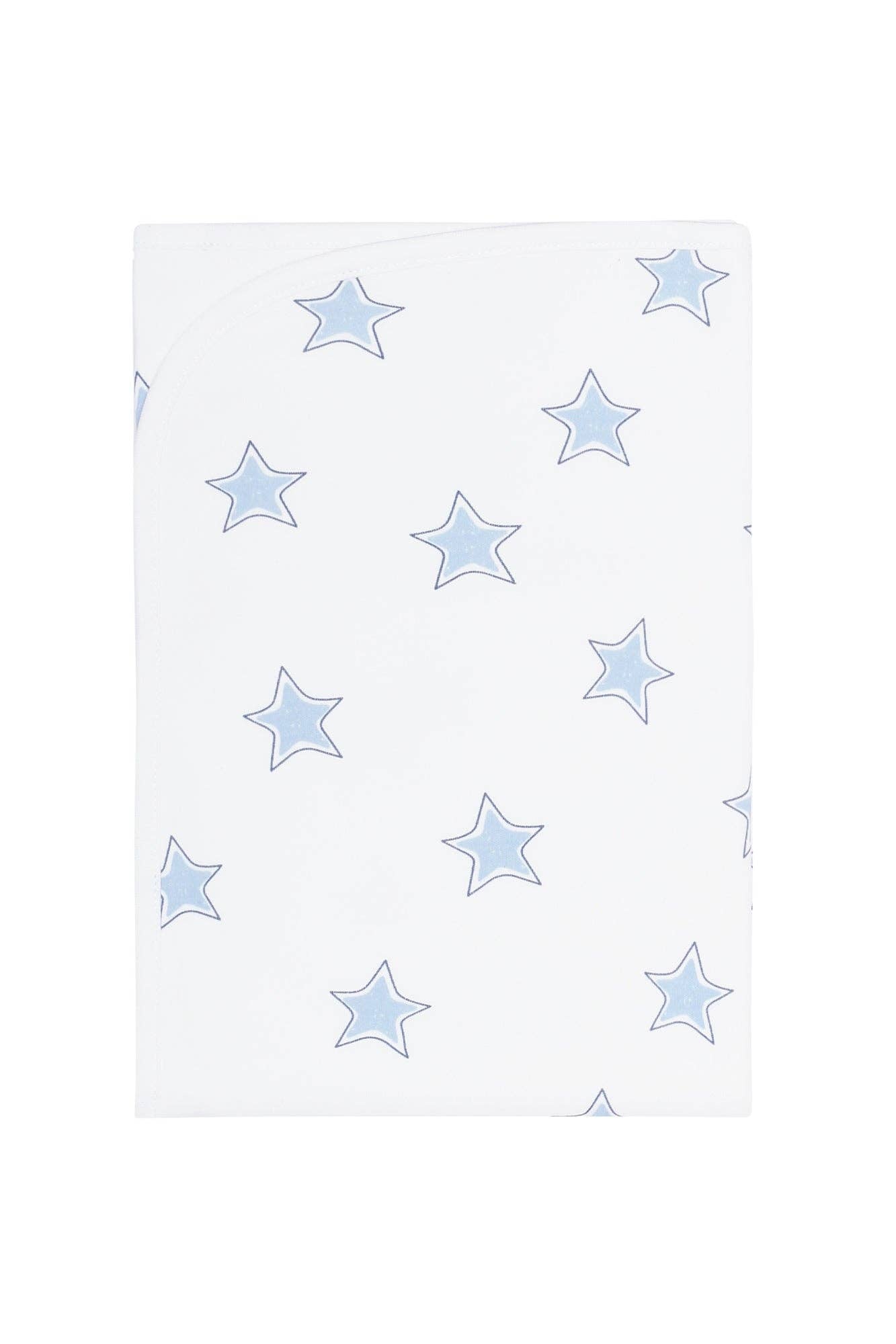 Blue Stars Baby Blanket