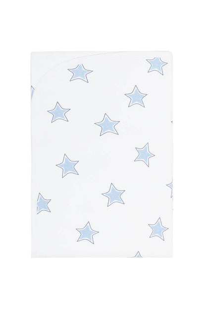 Blue Stars Baby Blanket