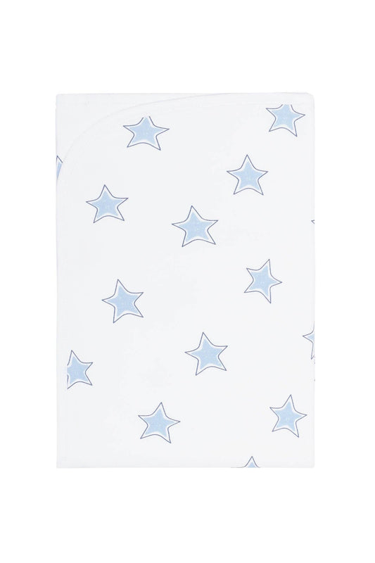 Blue Stars Baby Blanket