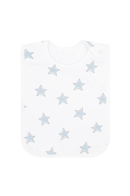 Blue Stars Feeding Bib