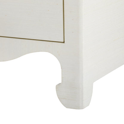Gianna Dresser in Sand White