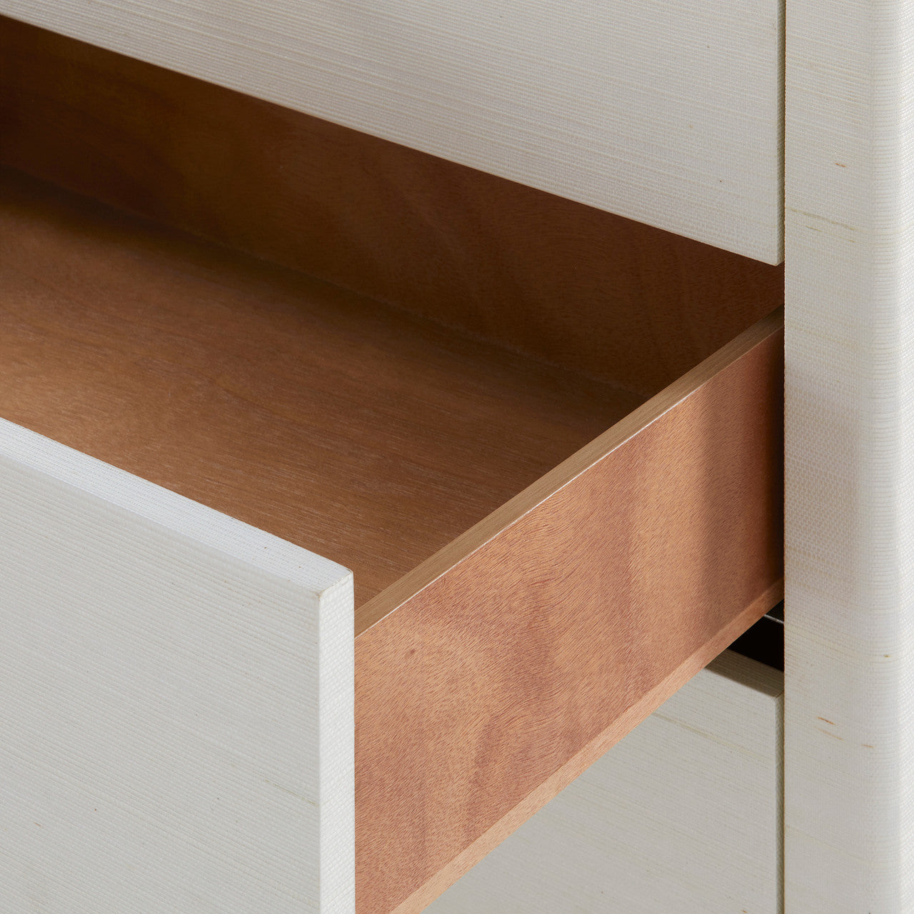 Gianna Dresser in Sand White