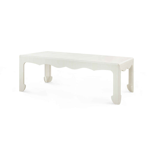 Gianna Coffee Table in Sand White