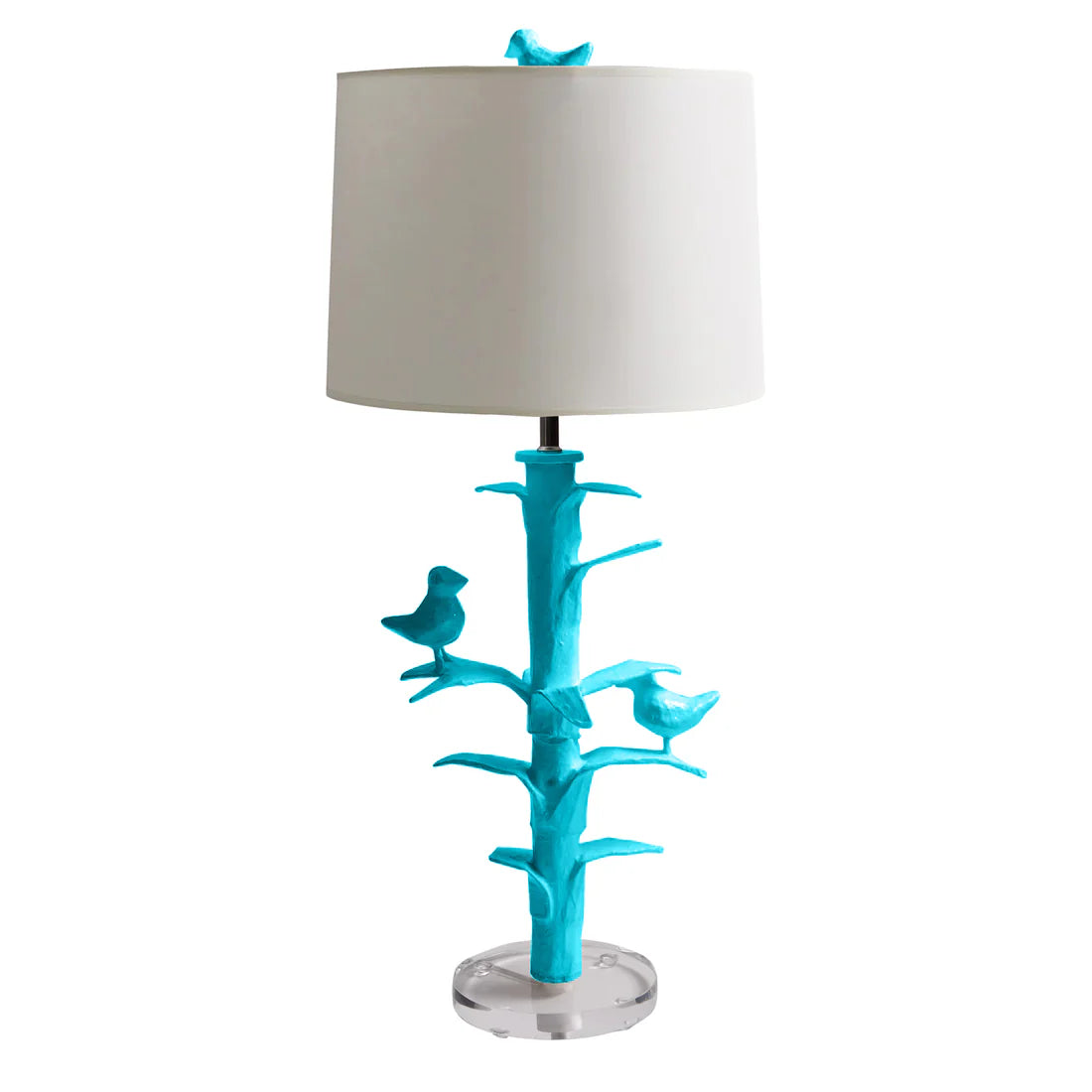 Sarah Bird Lamp in Pink