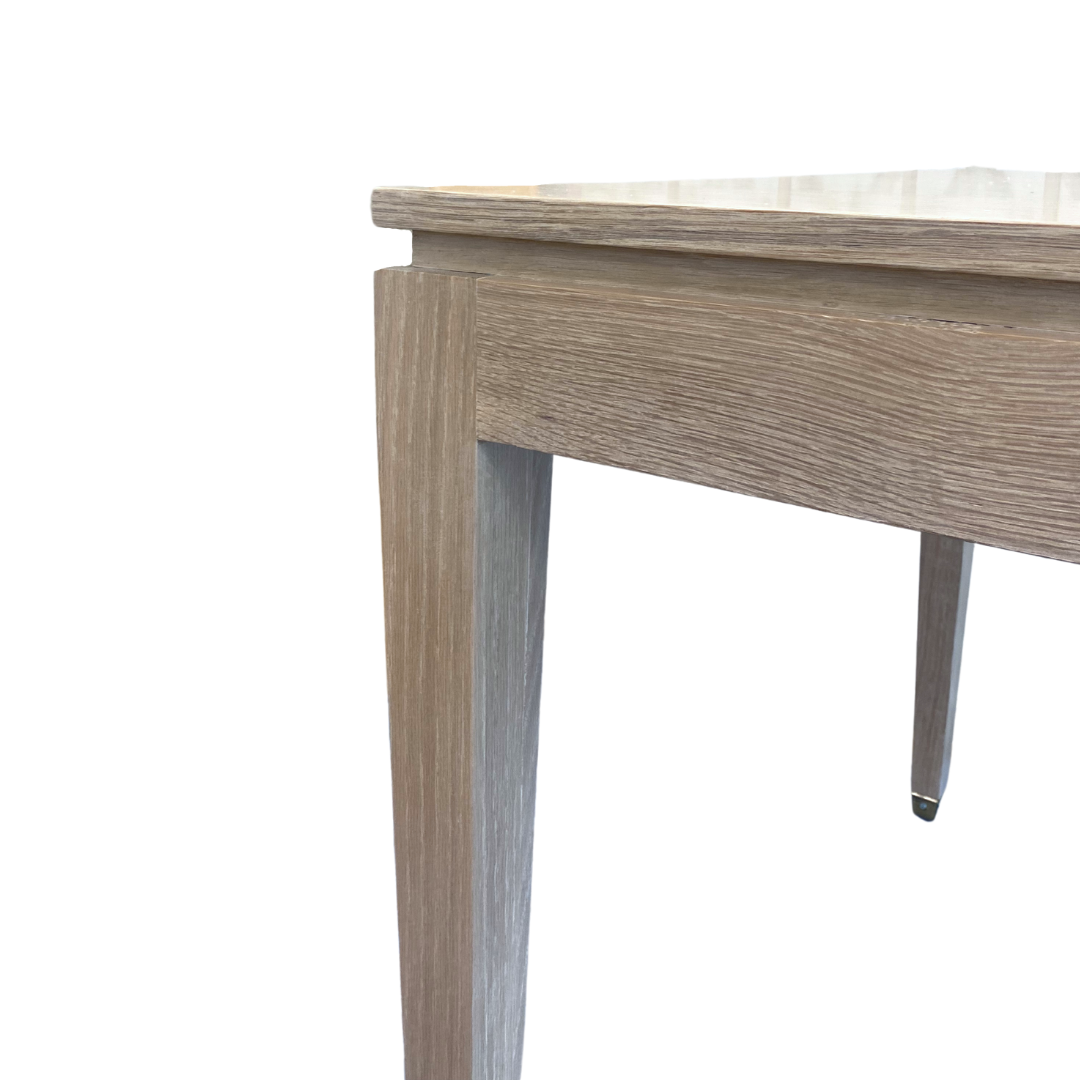 Oak Card Table Custom Cerused Oak Game Table – MADRE
