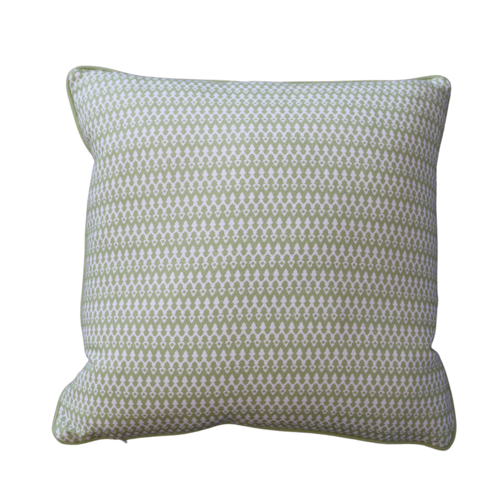 Custom Green Square Pillow