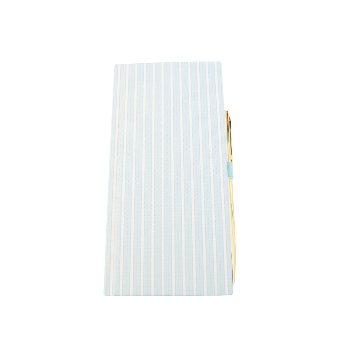 Pinstripe Book with Pen