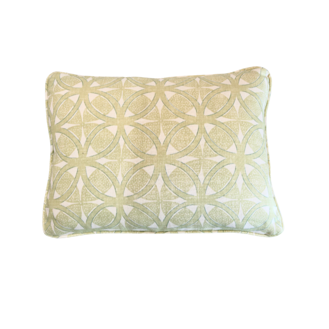 Green Lumbar Pillow