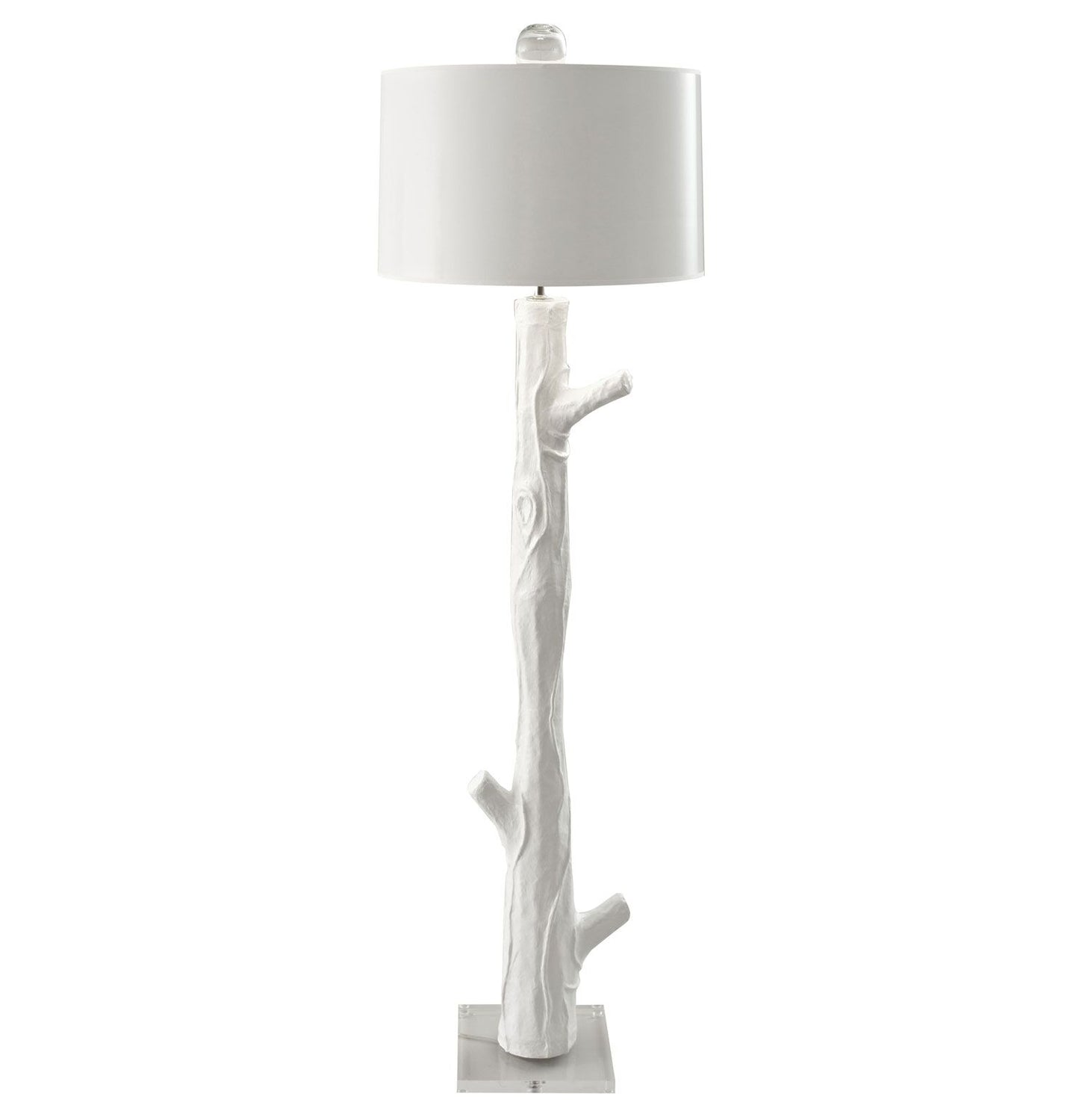 Faux Bois Floor Lamp