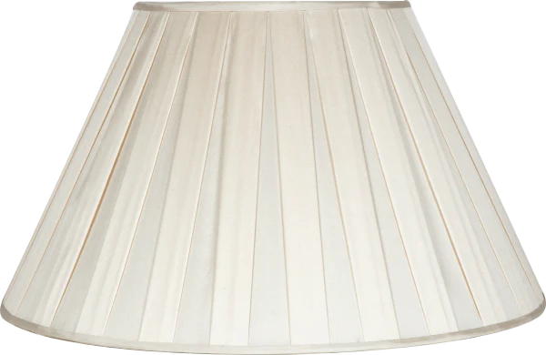 18" Box Pleat Linen Shade