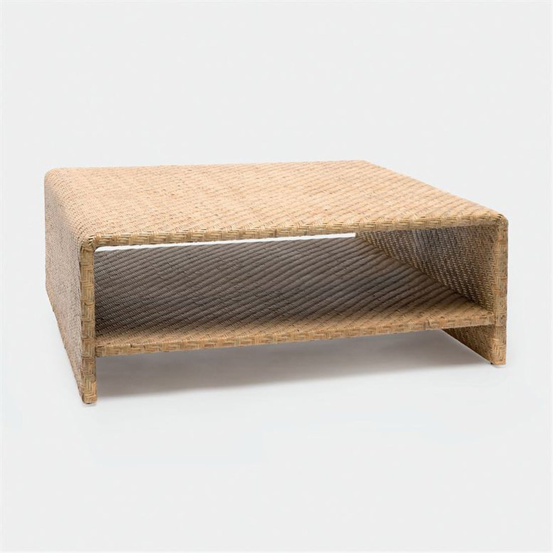Woven Facade Coffee Table
