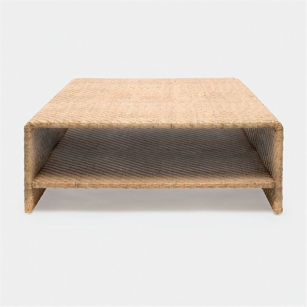 Woven Facade Coffee Table