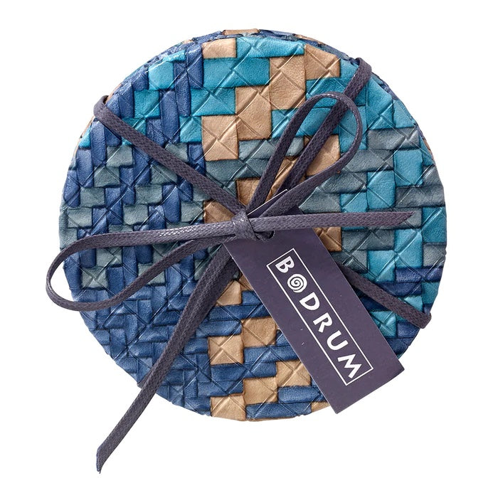 Nantucket Woven Round Coasters