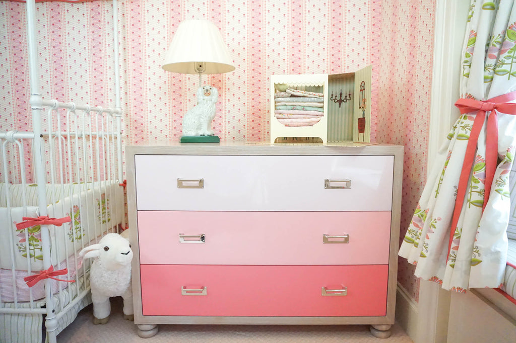 Pink Paint Deck Dresser