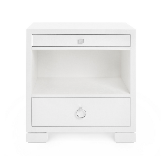 Frances 2-Drawer Side Table