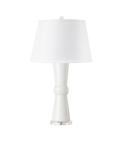 Clarissa Lamp in White