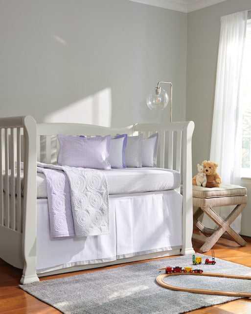Box Pleated Pique Bed Skirt