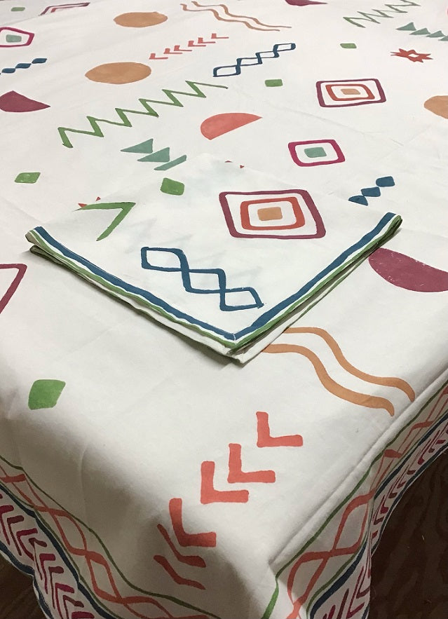 Symbology Block Tablecloth
