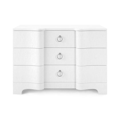 Bardot Large Dresser in Chiffon White
