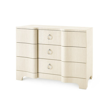 Bardot Large Dresser in Canvas Cream