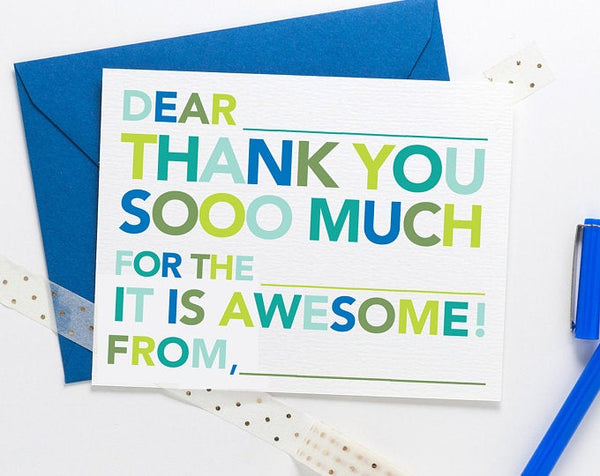 Kids Fill in Thank You Notes – MADRE