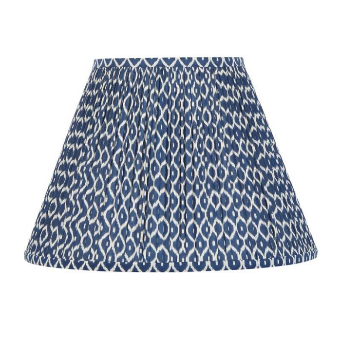 Bunny Williams Bluebird Ikat Lampshade