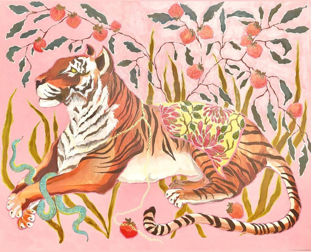 Pink Tiger Art