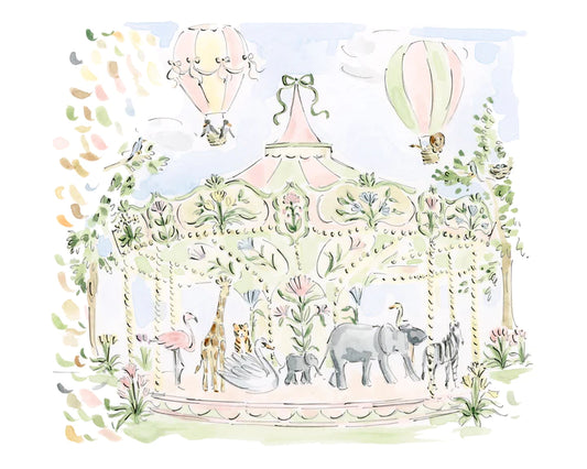 Merry Go Round Print