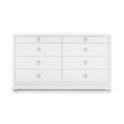Ming Extra Large Dresser in Canvas Cream