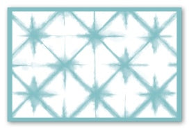 Shibori Star Celadon Placemats